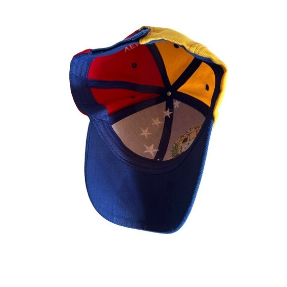 Venezuela Flag Baseball Cap Adjustable Embroidered Stars & Coat Of Arms - Picture 5 of 6